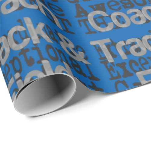 Track and Field Coach Extraordinaire Wrapping Paper