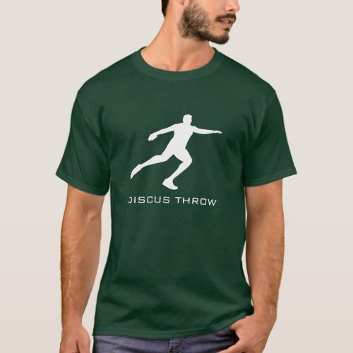 Track and Field Discus Throw T_Shirt