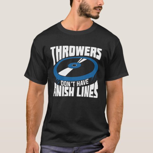 Track And Field Discus Throw Thrower Gift T_Shirt