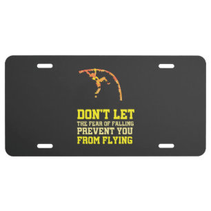 Track and Field - Fear Of Falling License Plate