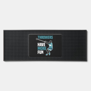 Track And Field Hammer Throw Sport Gift Bar Mat
