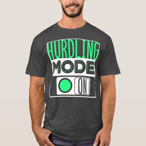 Track and Field Hurdling T_Shirt
