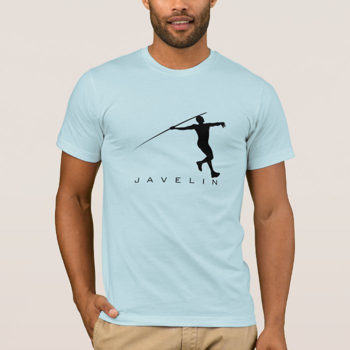 Track and Field Javelin Throw TShirt Zazzle
