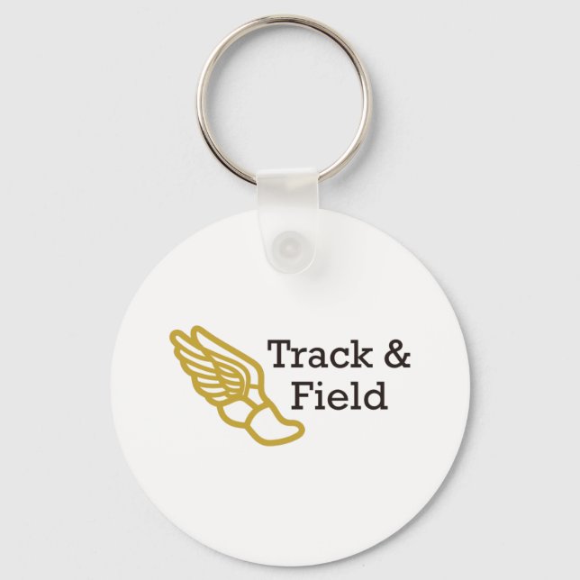 TRACK AND FIELD KEYCHAIN (Front)