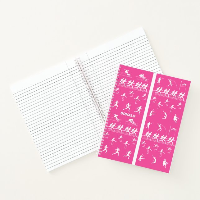 Track and Field Notebook (Inside)