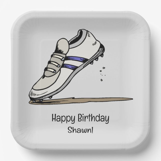 Track and Field  Paper Plates (Front)