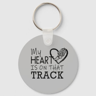 Track and Field Parents Coach Keychain