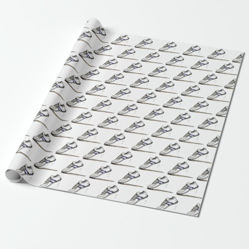 Track and Field Party Wrapping Paper