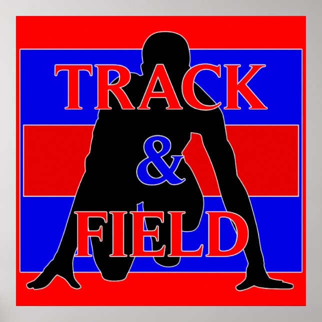 Track and Field Poster (Front)