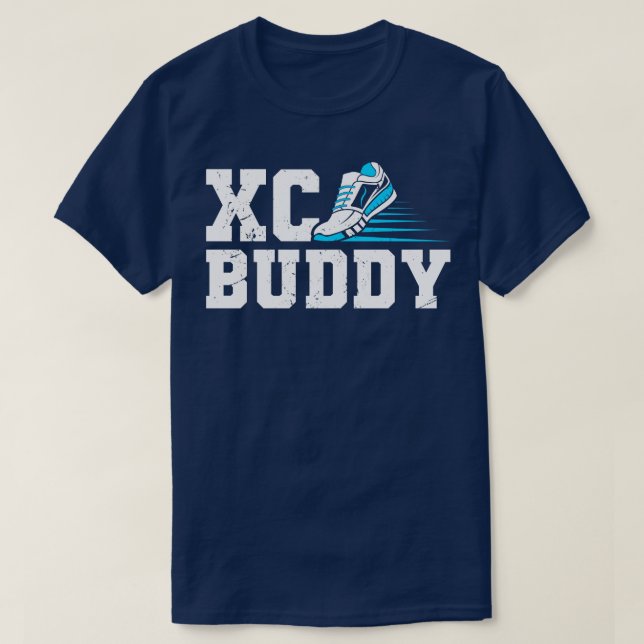 Track and Field Running Cross Country T-Shirt (Design Front)