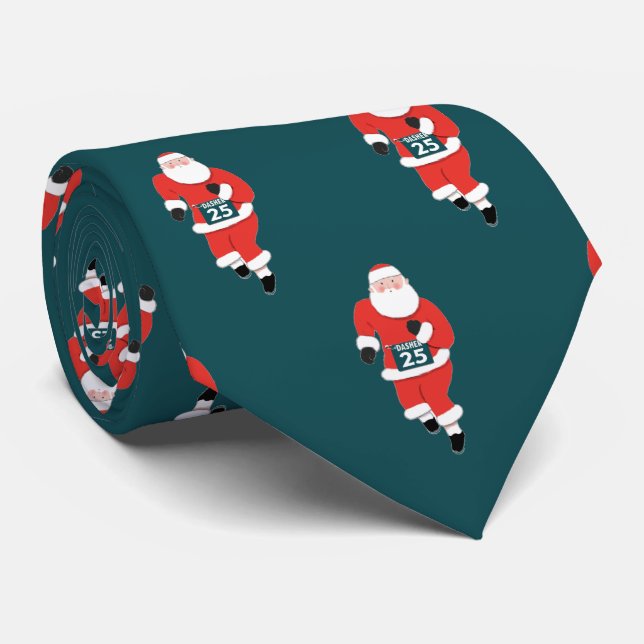 Track and Field Running Neck Tie (Rolled)