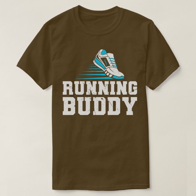 Track And Field Running Shoes Cross Country T-Shirt (Design Front)