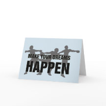 Track and Field Season Good Luck Card