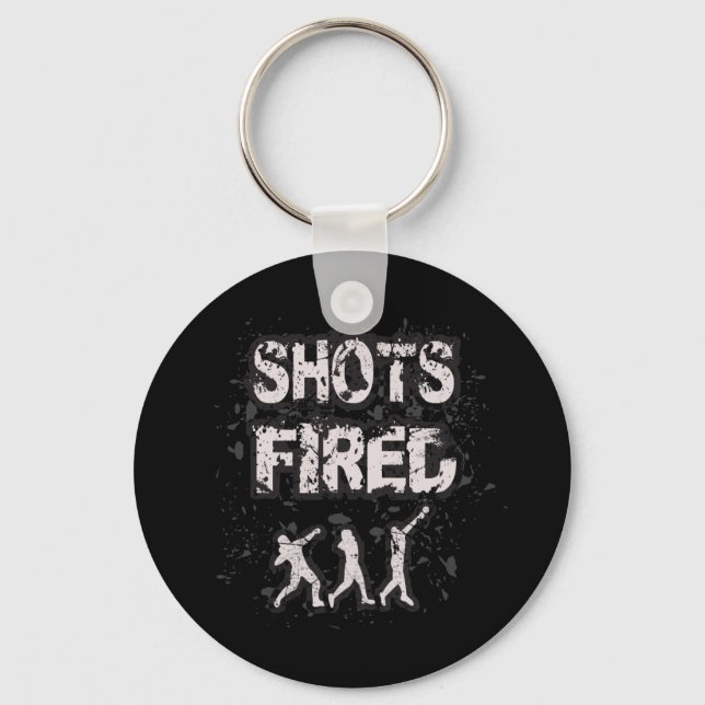Track and Field Shot Put Thrower Keychain Gift (Front)