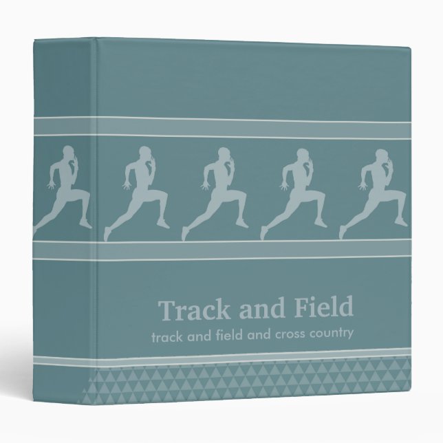 Track and Field Sport Binder (Front/Spine)