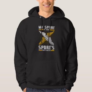 Track And Field Sport Relay Throwers Runner Athlet Hoodie