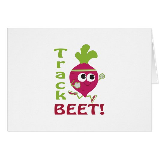 Track Beet Cards (Front Horizontal)