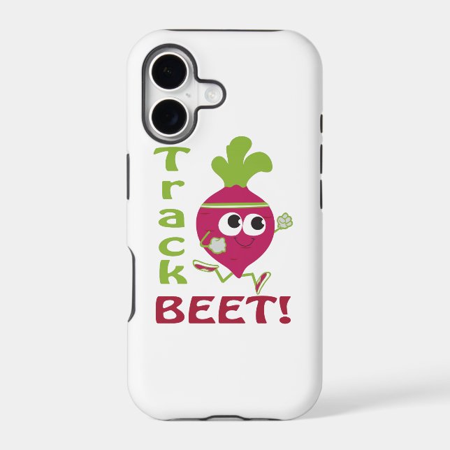 Track Beet Iphone Case (Back)