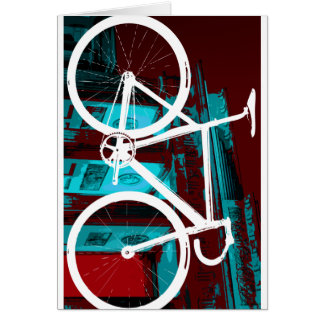 Track Bike Berlin - red blue Cards