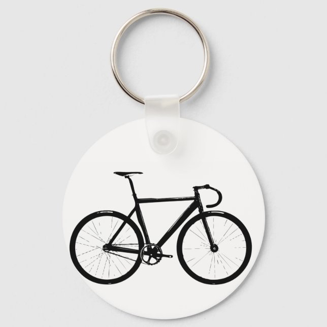 Track Bike Keychain (Front)