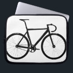 Track Bike Laptop Sleeve<br><div class="desc">track bicycle design by treadwater</div>