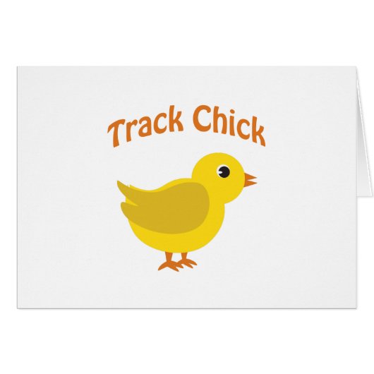 Track Chick Cards (Front Horizontal)