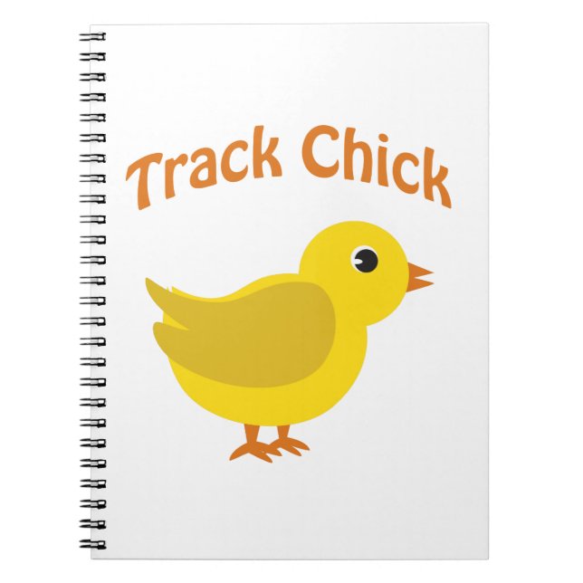 Track Chick Notebook (Front)