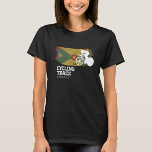 Track Cycling Grenada Road Bike Racing Speed Cycli T-Shirt