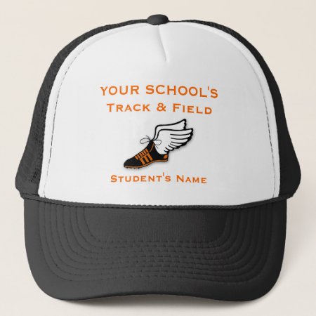 Track & Field Customizable Trucker Hat