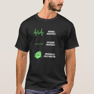 Track & Field Director Field Coach Battleground T-Shirt