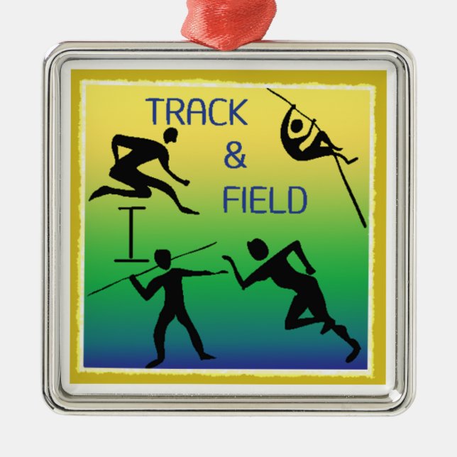 TRACK & FIELD Ornament (Front)