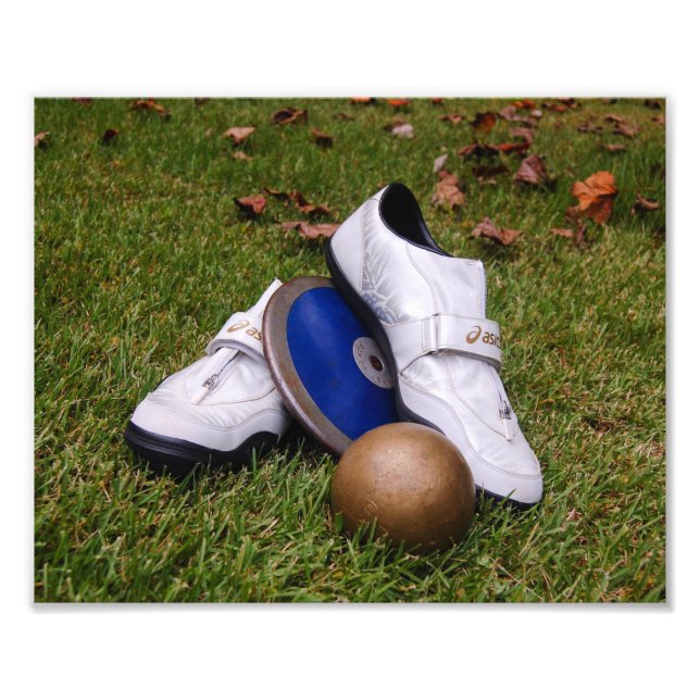 Track & Field Photo Print (Front)