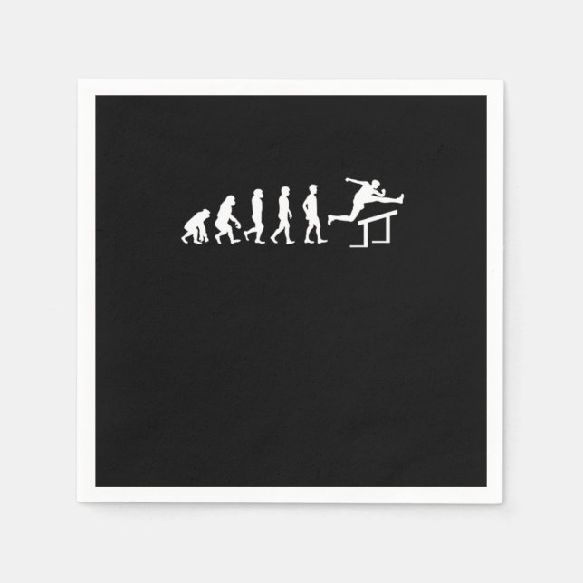 Track Field Running Hurdling Triathlon Runner Mara Napkins (Front)