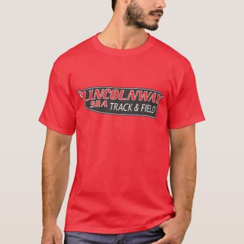 Track  Field Tee _ Red