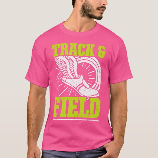 Track Field Track Team Women Men T-Shirt (Front)