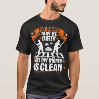 Track Laborer Track Layer Railroad Construction 6 T-Shirt