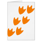 Track of Duck's Feet (Front)