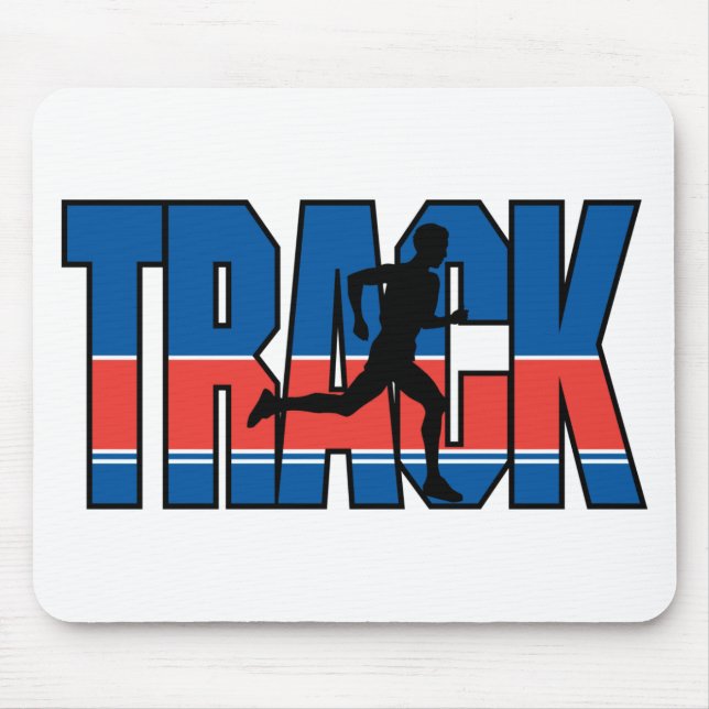 Track Running Mouse Pad (Front)