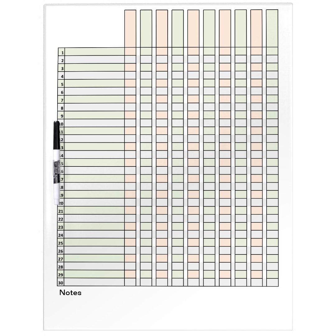 Tracker! Dry Erase Board Zazzle