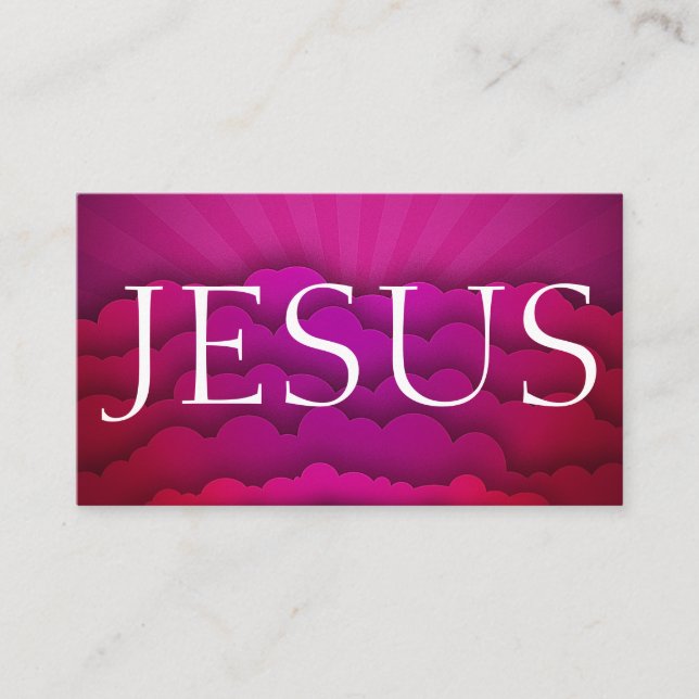 Tract - Salvation Message Business Card (Front)