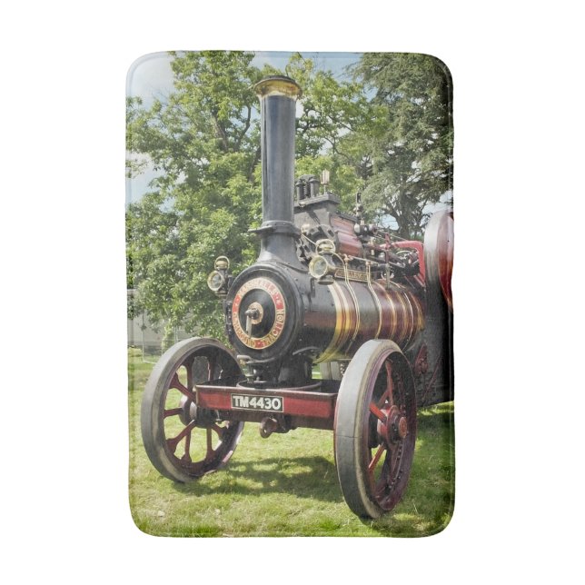 TRACTION ENGINES BATHROOM MAT (Front Vertical)