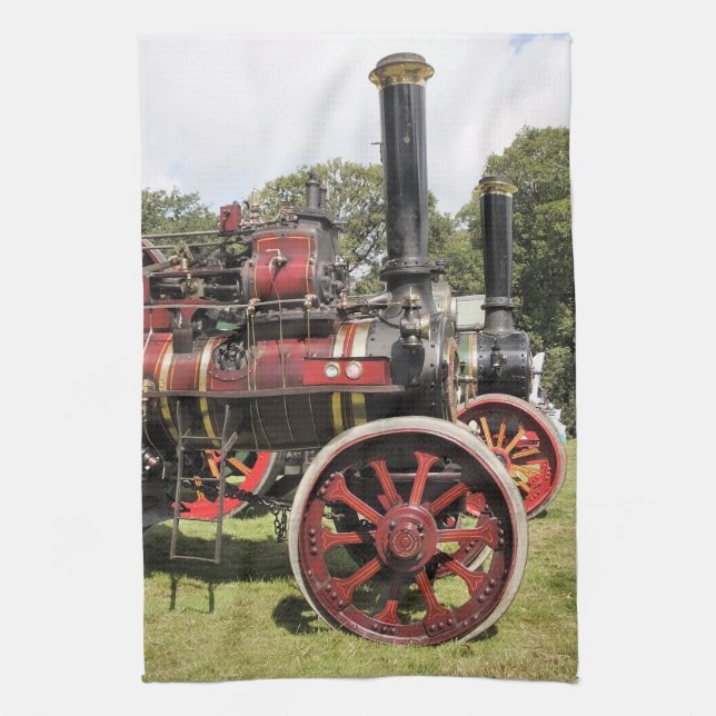 TRACTION ENGINES KITCHEN TOWEL (Vertical)