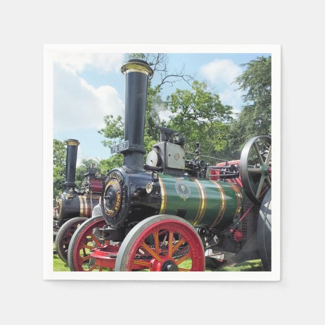 TRACTION ENGINES NAPKINS (Front)