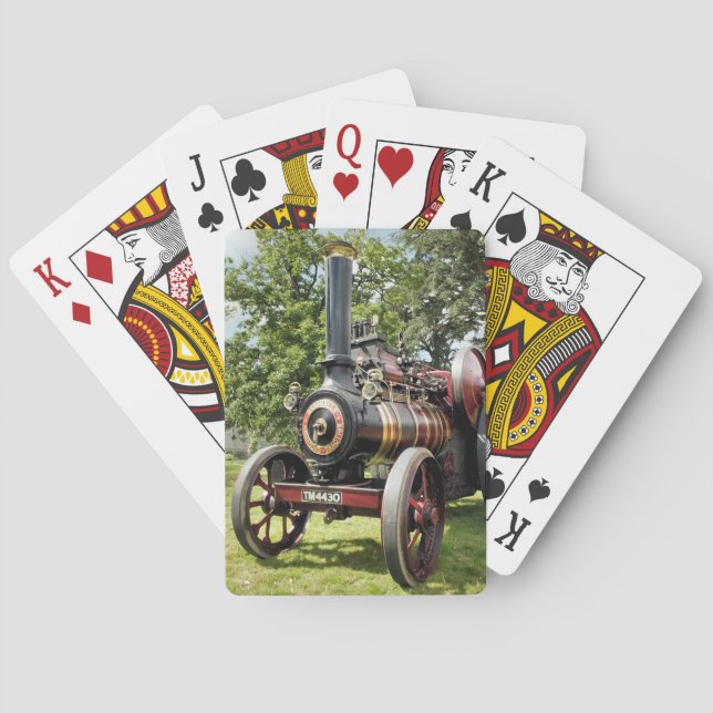 TRACTION ENGINES POKER CARDS (Back)