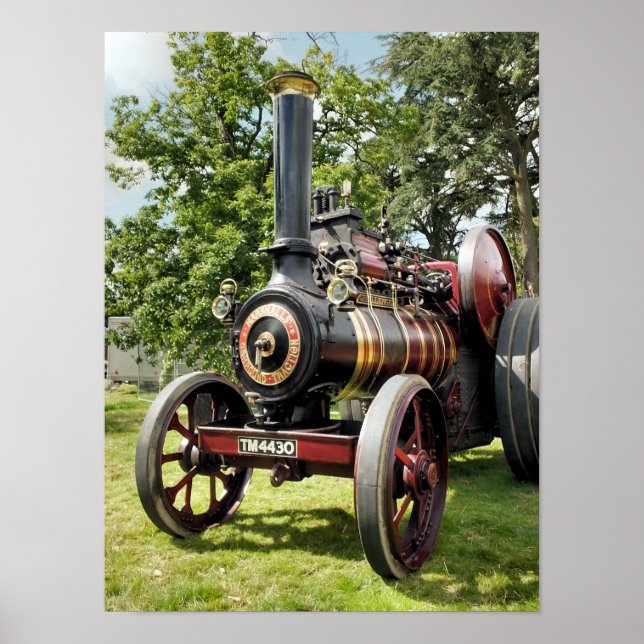 TRACTION ENGINES POSTER (Front)
