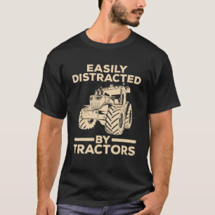 Tractor Art For Men Women Farming Agriculture Farm T-Shirt