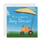 Tractor Baby Shower Invitation: Orange Tractor