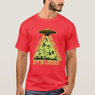 Tractor beam on Halloween friend T-Shirt