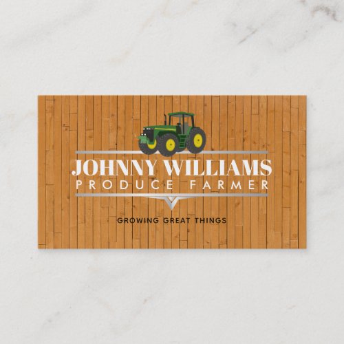 Tractor Business Cards