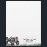 Tractor Business Letterhead<br><div class="desc">Here's an easy way to get some nice looking business letterhead,  without having to hire a designer.</div>
